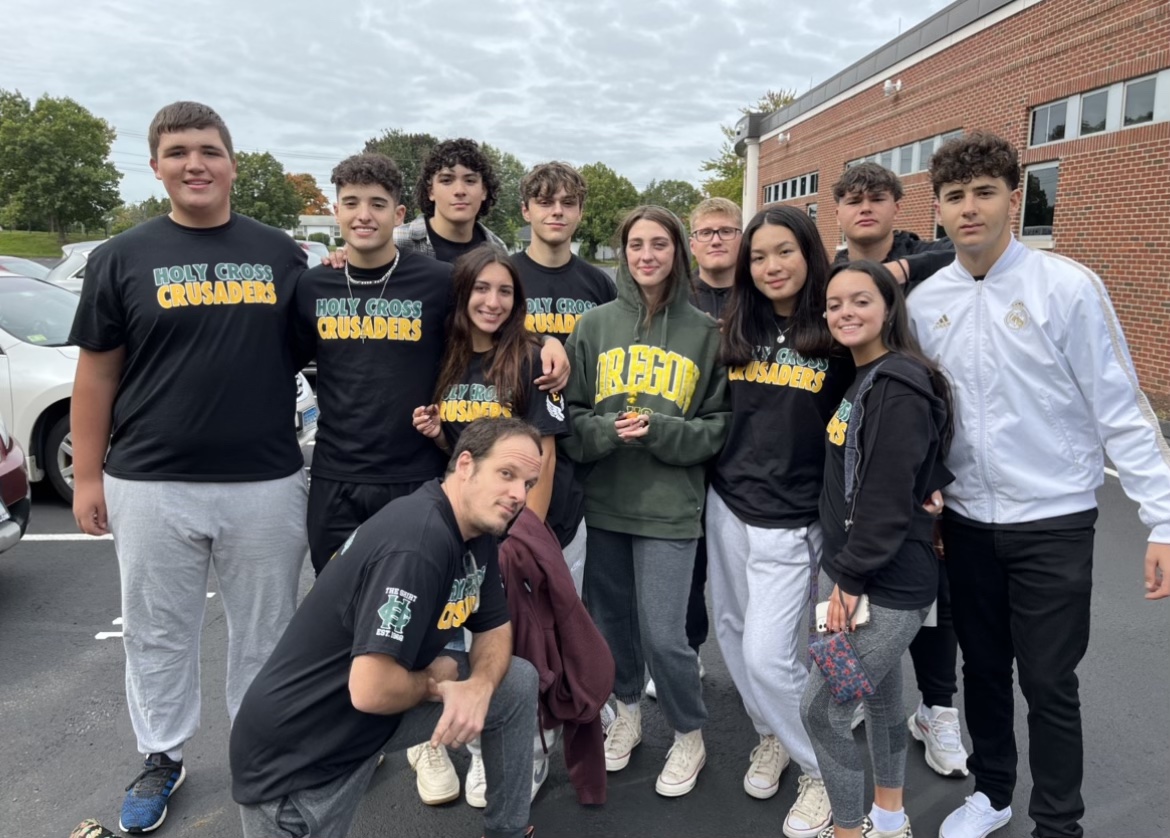 Crusaders Give Back on the Day of Service 