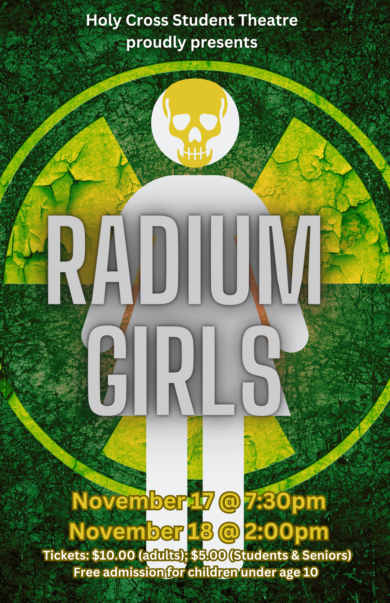 Holy Cross Student Theatre to present Radium Girls